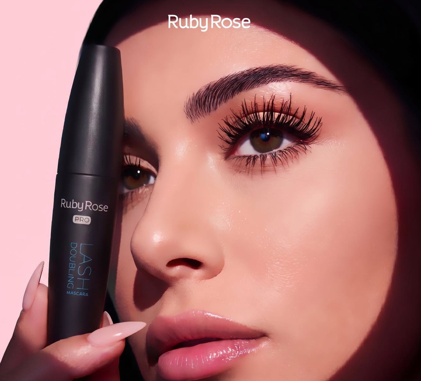 Waterproof double-volume mascara